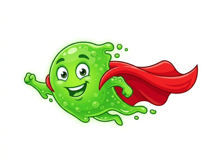 The acid was never the villain. You need it.