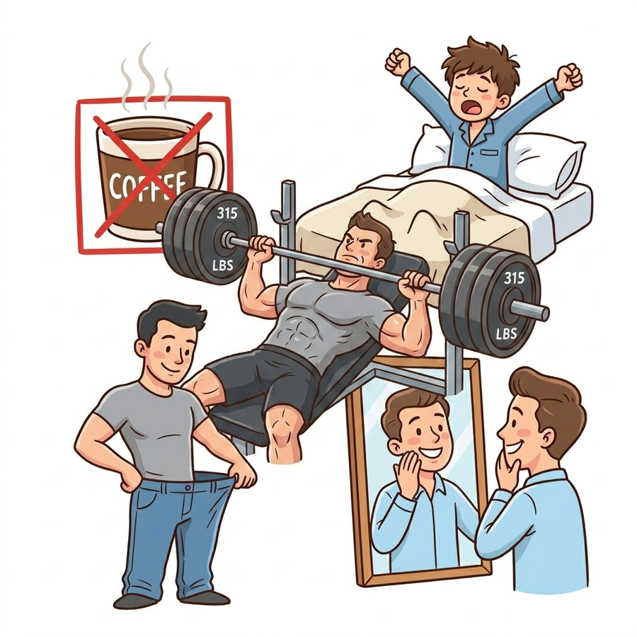 More muscle, healthier skin, sharper focus, faster recovery