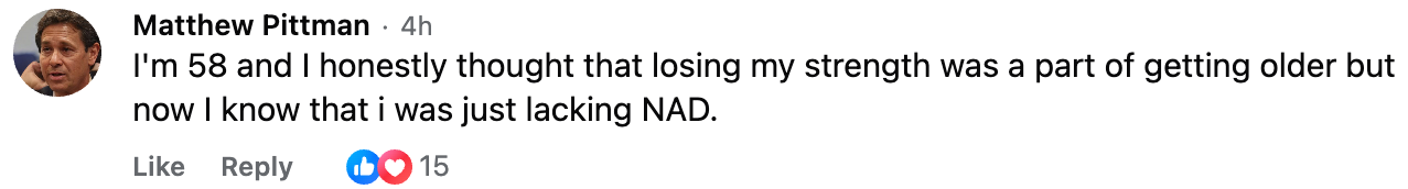 Customer comment