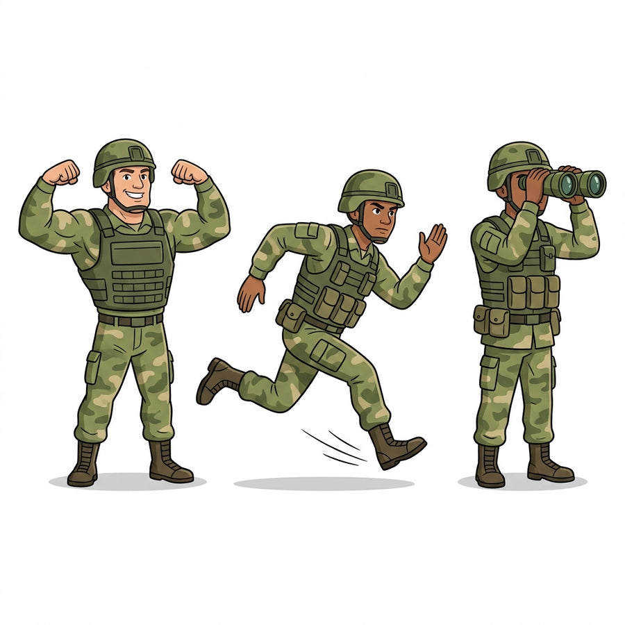 Special forces gained endurance, muscle and focus