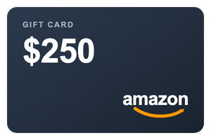$250 Amazon Gift Card