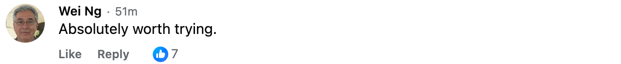 Customer comment